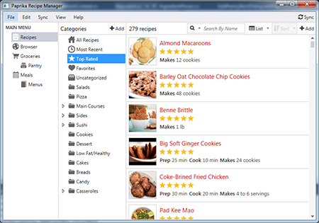 paprika recipe manager for windows